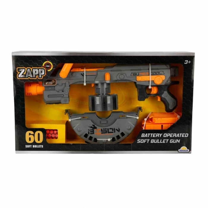 BFS  Zapp Toys 60 Mermili Sünger Dart Atan Silah 54 cm