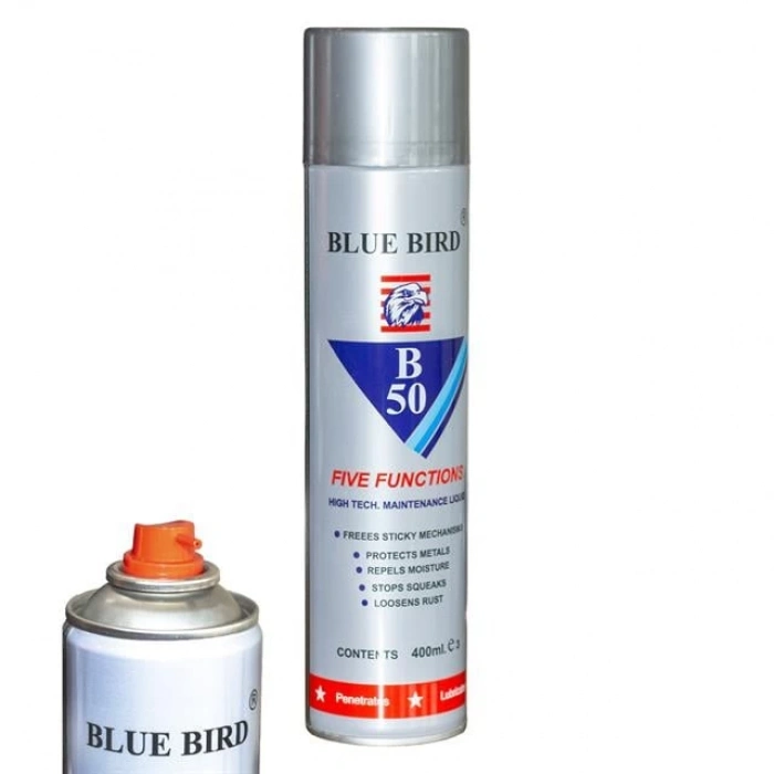 ÇOK SATAN Blue Bird B-50 Spreyi 400ml Aşınma Ve Pası Önleyen Etkili Sprey