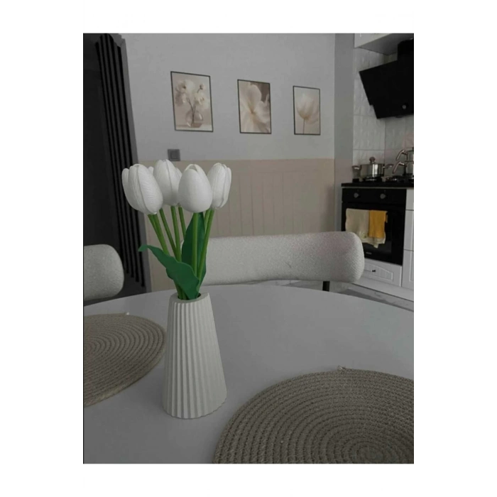 ÇOK SATAN Bohem Tarz 15 Cm Orta Boy Vazo Çizgili Iskandinav Vazo Dekoratif Çiçeksiz Pinterest Hediyelik