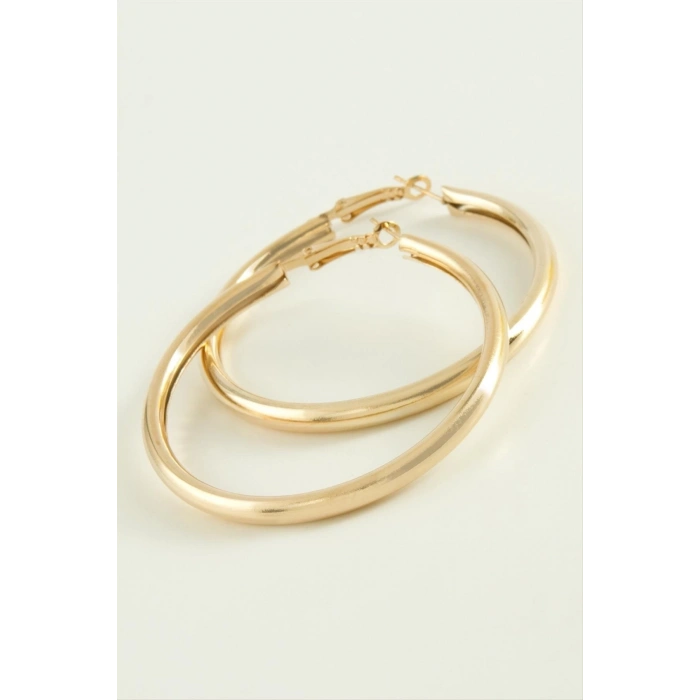 ÇOK SATAN Boru Halka Küpe 3,5 cm