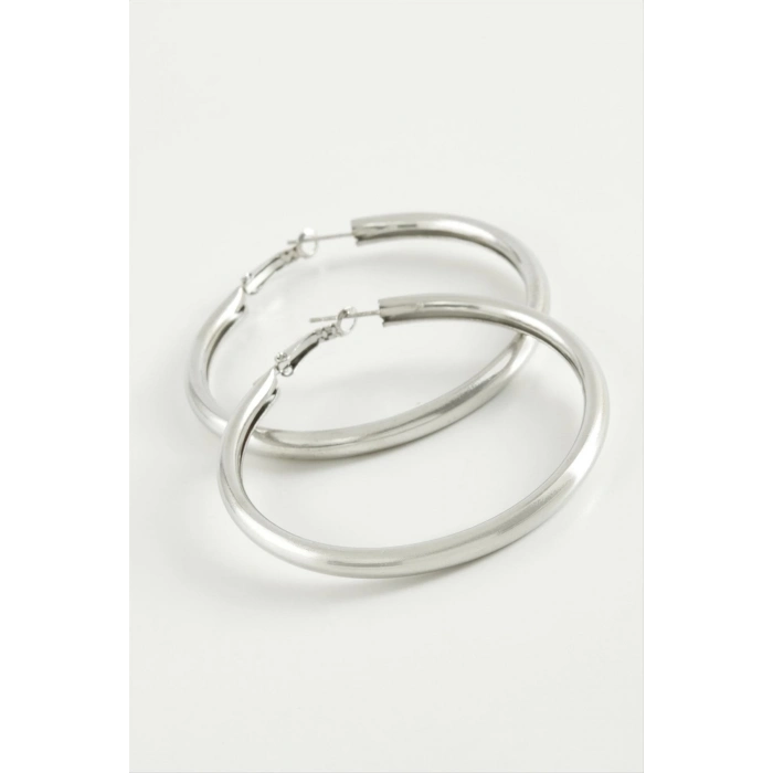 ÇOK SATAN Boru Halka Küpe 5,5 cm