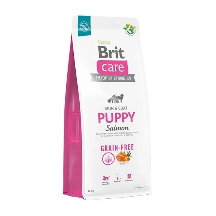ÇOK SATAN Brit Care Puppy Tahılsız Skin & Coat  Somonlu Yavru Köpek Maması 12 Kg