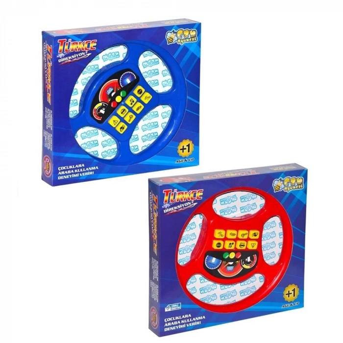 ÇOK SATAN BT-267 Pilli Türkçe Oyuncak Direksiyon 1 Adet fiyatıdır