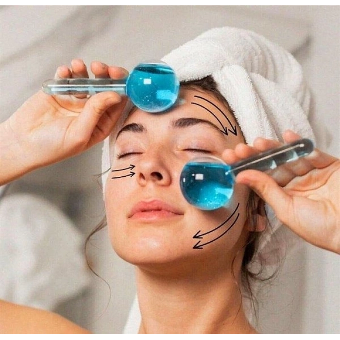 ÇOK SATAN Buz Küresi Soğuk Masaj Ve Terapi Topu(leke Önleyici-cilt Pürüzsüzleştirici)