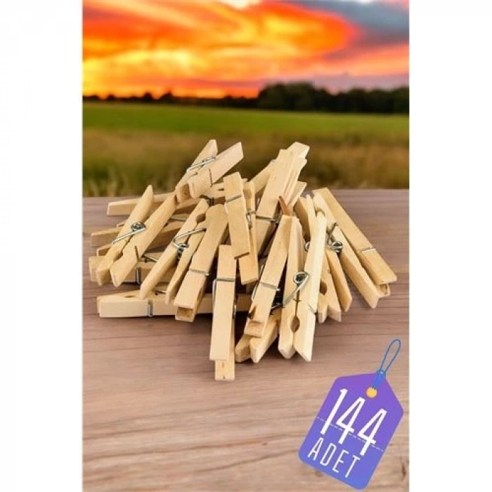 ÇOK SATAN BX Ahşap Mandal Seti 144 ADET 71