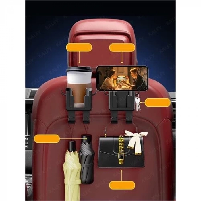 ÇOK SATAN BX Araç Koltuk Arkası Organizer Bardak Telefon Tutucu