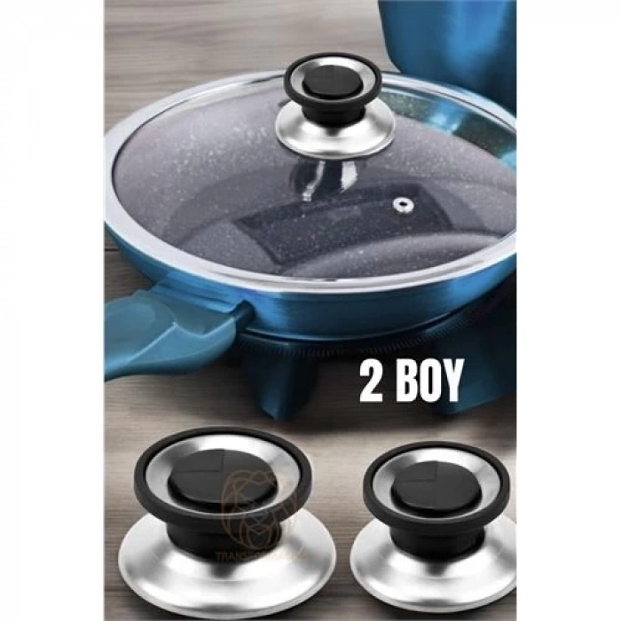 ÇOK SATAN BX Tencere Tava Tepesi Tencere Tava Kapağı Tutucu 2 Boy