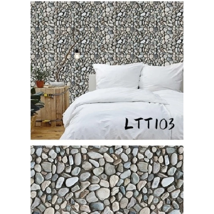 ÇOK SATAN Çakıl Taşı Kaplama Kağıdı 3 Metre