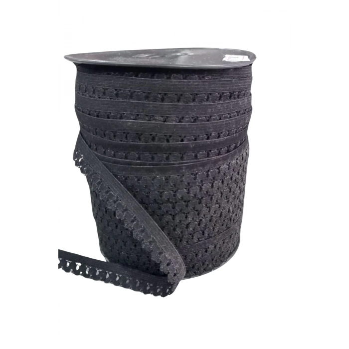 ÇOK SATAN Çamaşır Askısı Şerit en 1 cm Siyah 5 Metre