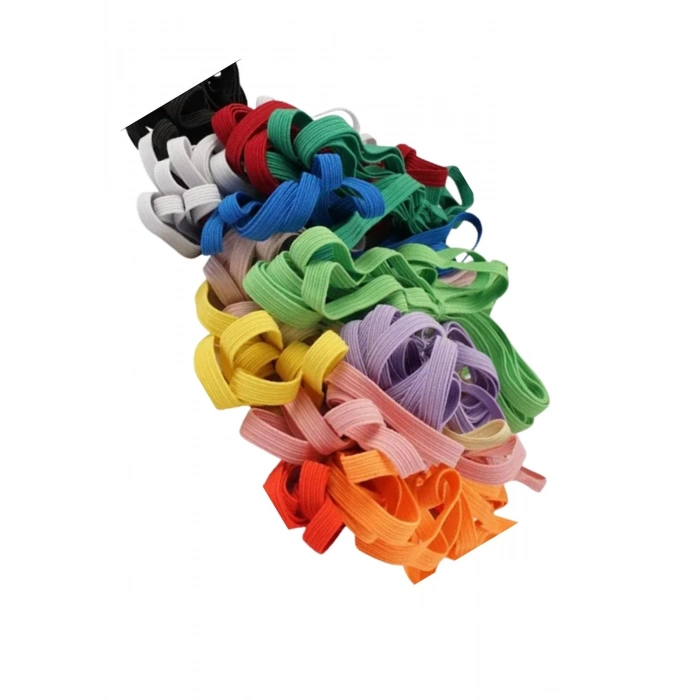 ÇOK SATAN Çamaşır Lastiği Düz 1 cm  1 Metre Gold