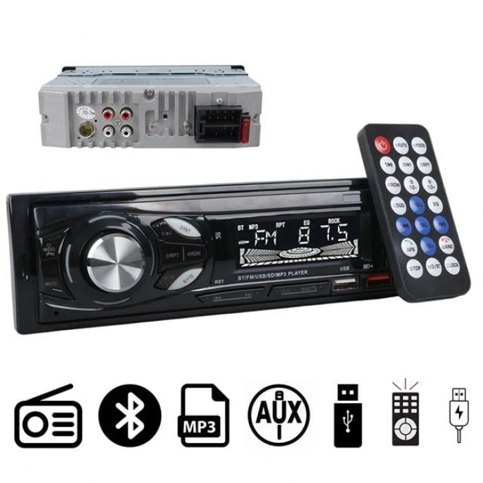 ÇOK SATAN Carstar Cs-107 Çift Usb/sd/fm/aux/bluetooth Kumandalı Oto Teyp 4x60 Watt