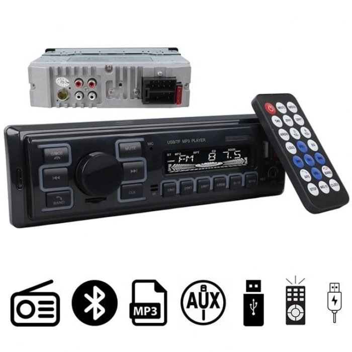 ÇOK SATAN Carstar Cs-970 Çift Usb/sd/fm/aux/bluetooth Kumandalı Oto Teyp 4x60 Watt