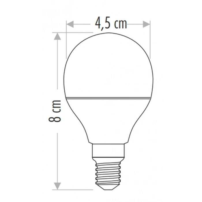 ÇOK SATAN CATA CT 4233 6W Led Ampul 3200K Gün Işığı E14