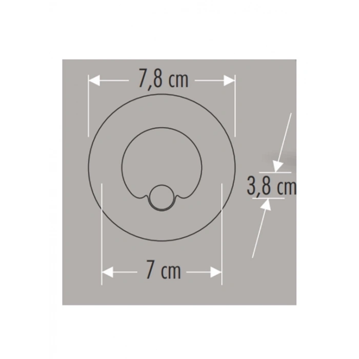 ÇOK SATAN CATA CT 5174 1.5W Radar Sensörlü Koridor Aydınlatması 6400K Beyaz Işık