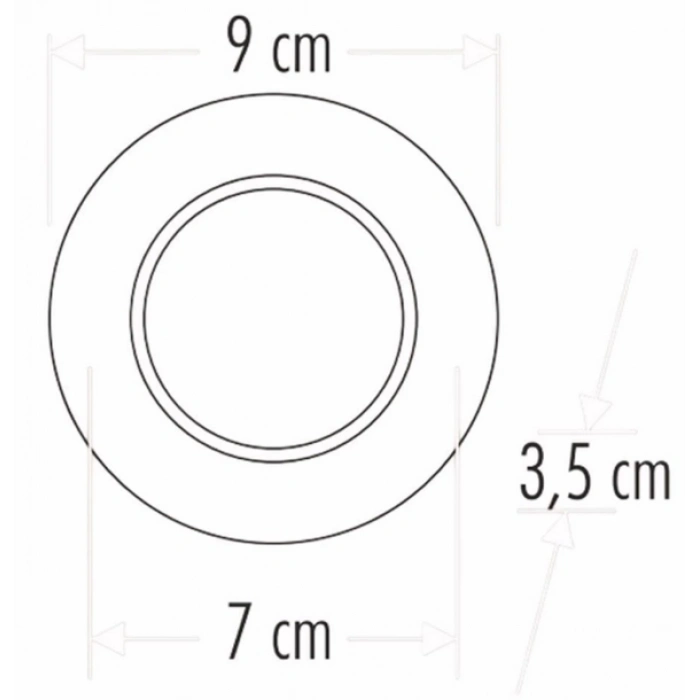 ÇOK SATAN CATA CT 5260 8W Başak Led Spot 3 Renkli