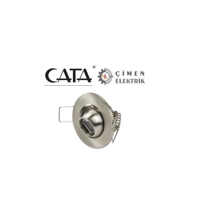 ÇOK SATAN CATA CT 5268 1.5W Satin Kasa  Led Spot 3200K Gün Işığı