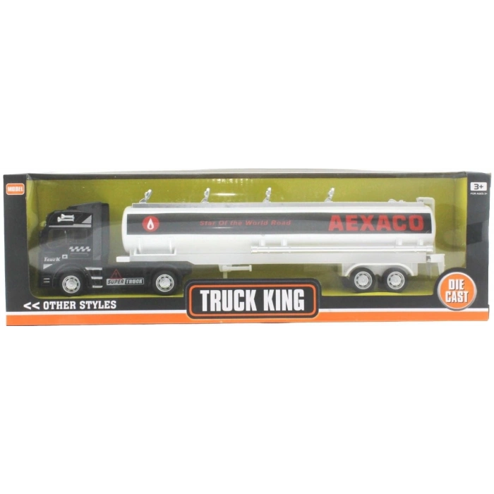 ÇOK SATAN Çek Bırak Die Cast Siyah Kafalı Tanker