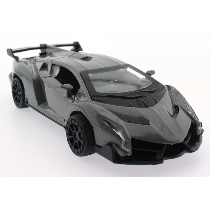 ÇOK SATAN Çek Bırak Gri  Metal Spor Araba Sl6607B