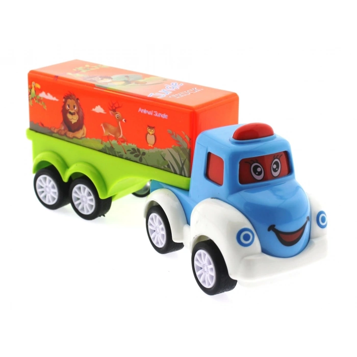 ÇOK SATAN Çek Bırak Mini Sevimli Turuncu Tır