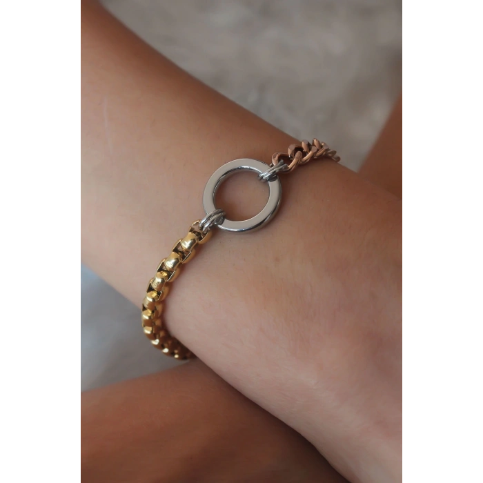 ÇOK SATAN Çelik Mix Renk Kadın Bileklik