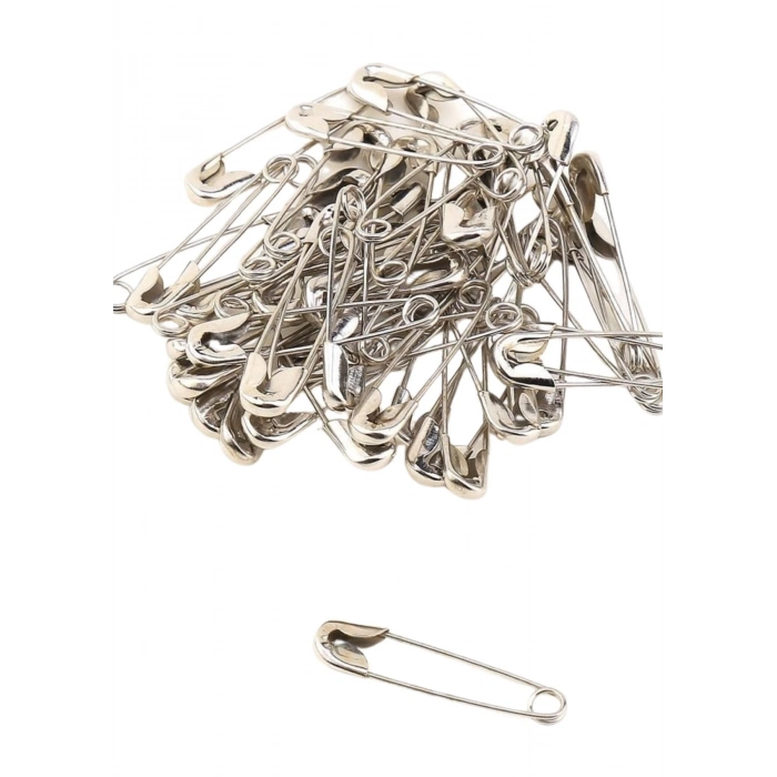 ÇOK SATAN Çengelli İğne 50li Gümüş Kutuda 3cm