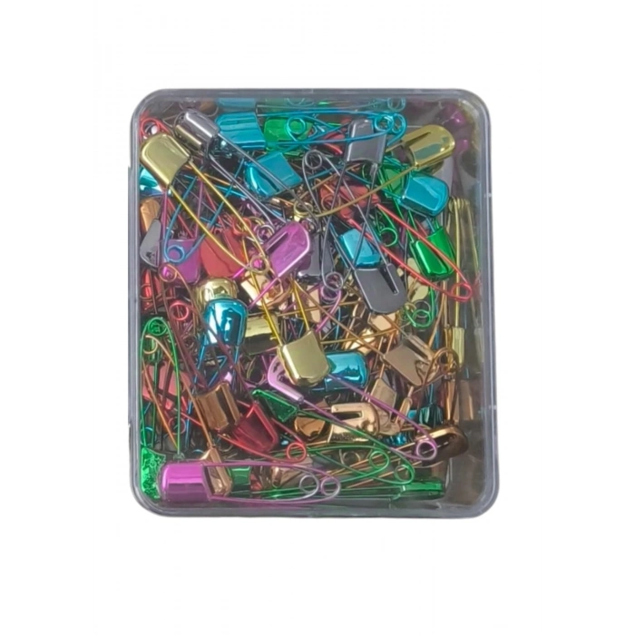 ÇOK SATAN Çengelli İğne Kilitli Bebe Renkli Büyük 100 Adet