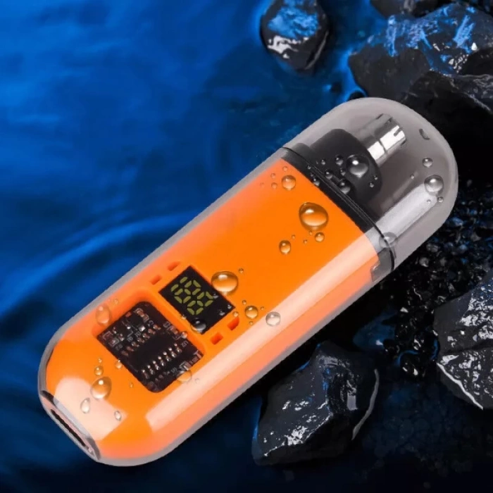 ÇOK SATAN Cep Çakmak Model Usb Şarjlı Burun Kulak Yanak Kıl Tüy Temizleme Makinesi