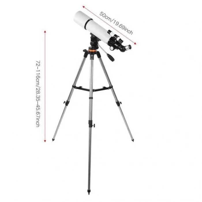 ÇOK SATAN Cf50080 Yüksek Netlik Monoküler Kara Ve Uzay Teleskobu