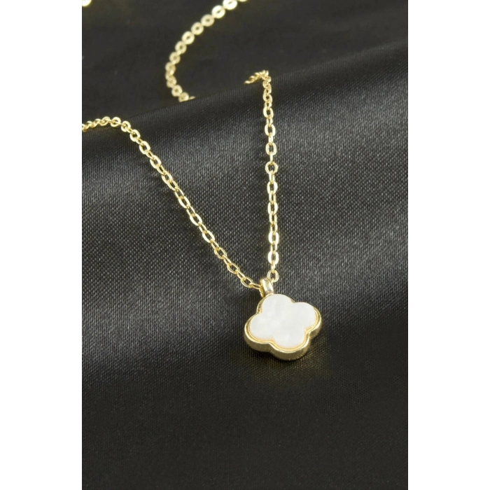 ÇOK SATAN Çiçek Polyester Kolye