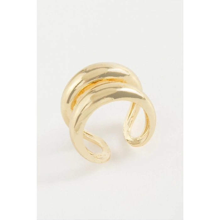 ÇOK SATAN Çift Halka Metal Yüzük