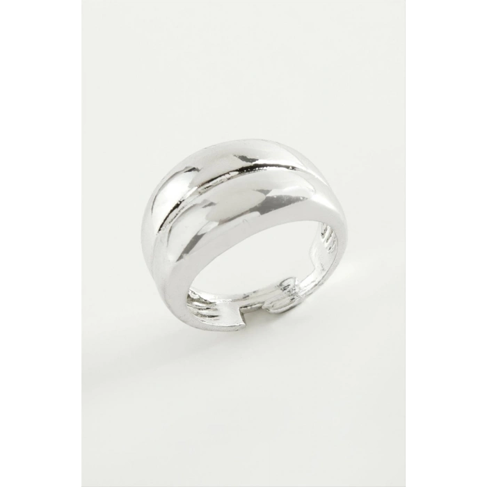 ÇOK SATAN Çift Sıra Metal Yüzük