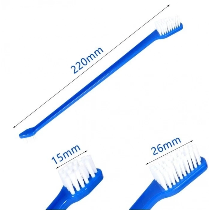 ÇOK SATAN Çift Taraflı Hayvan Diş Fırçası 4 lü set
