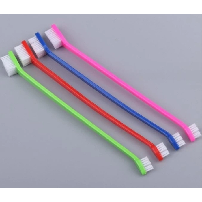 ÇOK SATAN Çift Taraflı Hayvan Diş Fırçası 4 lü set