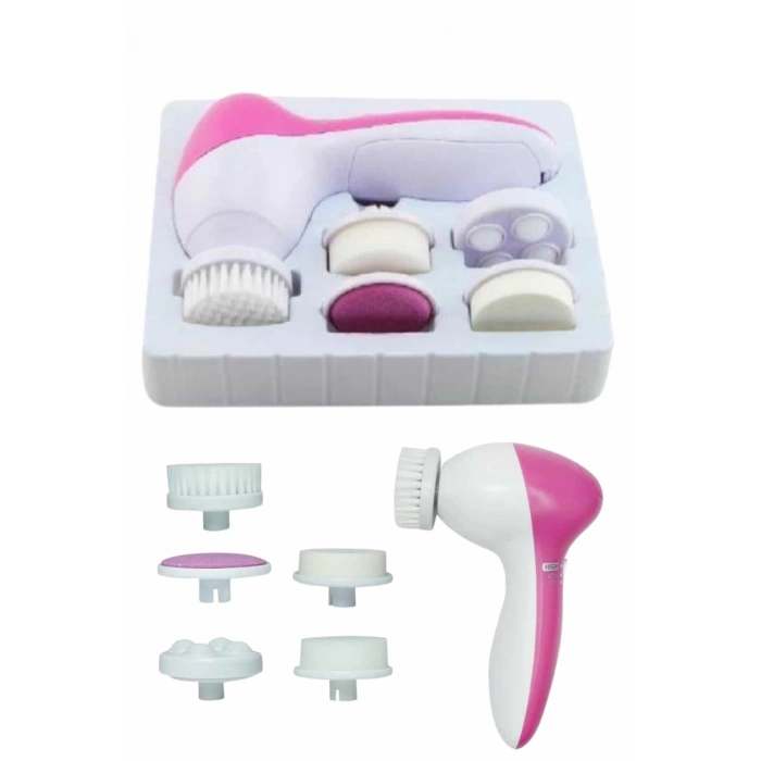 ÇOK SATAN Cilt Temizleme ve Masaj Aleti 5 Başlıklı Akne ve Sivilce Önleyici