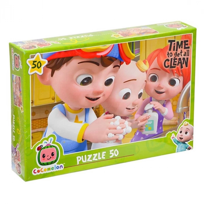 ÇOK SATAN Cocomelon 50 Parça Çocuk Puzzle
