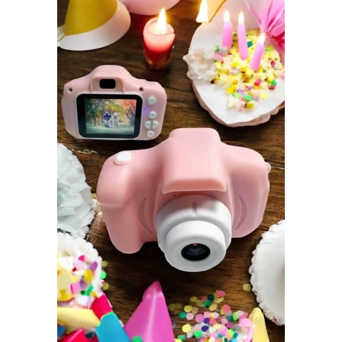 ÇOK SATAN Çocuk Kamerası Profesyonel Hafif Ve Uzun Ömürlü USB Şarjlı 2.0 İnç