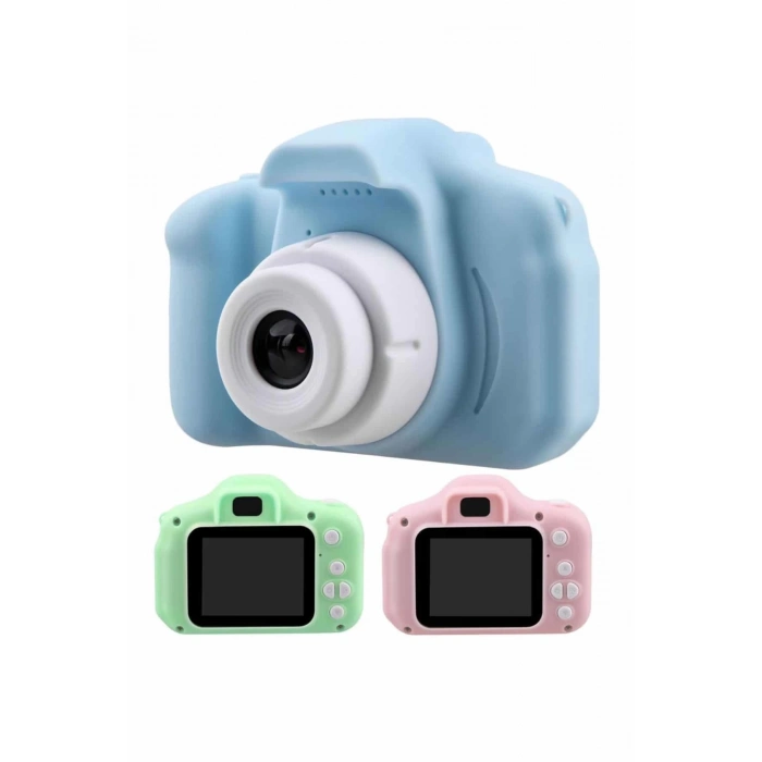 ÇOK SATAN Çocuklara Özel Fotoğraf Ve Video Çeken Mini Çok Renkli Fotoğraf Makinesi