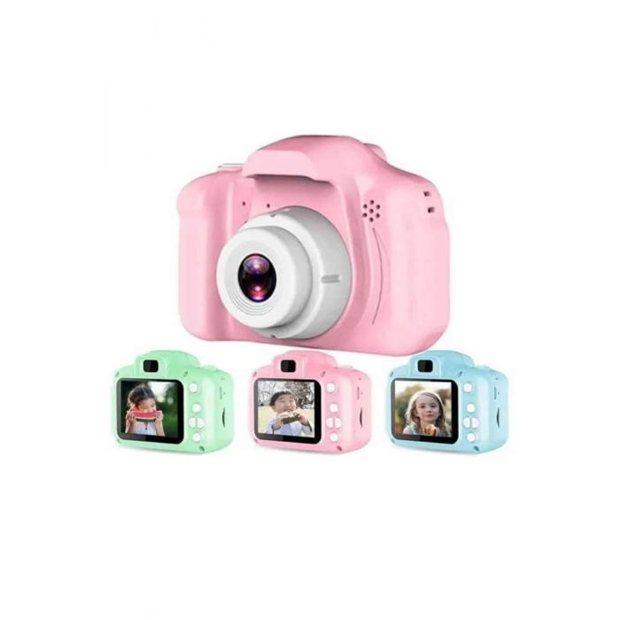 ÇOK SATAN Çocuklara Özel Fotoğraf Ve Video Çeken Mini Çok Renkli Fotoğraf Makinesi