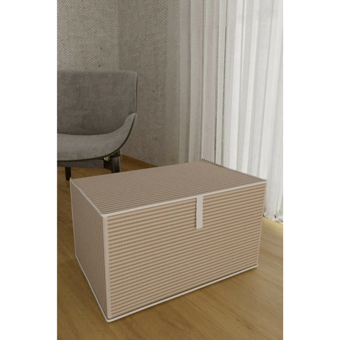 ÇOK SATAN Çok Amaçlı Düzenleyici Kutu Organizer Cırt Cırtlı Hurç Mega Plus Boy 40cm X 30cm X 70cm (5 Adet)