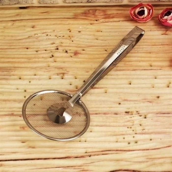 ÇOK SATAN Çok Amaçlı Süzgeçli Paslanmaz Metal Haşlama Ve Kızartma Maşası