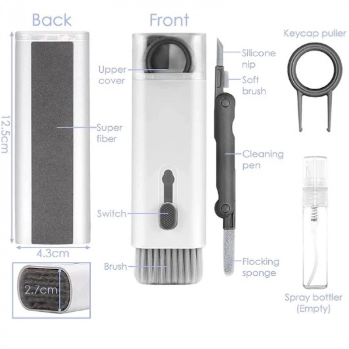 ÇOK SATAN Çok Fonksıyonlu 7 In 1 Aırpods Klavye Ekran Kulaklık Temızleme Kıtı
