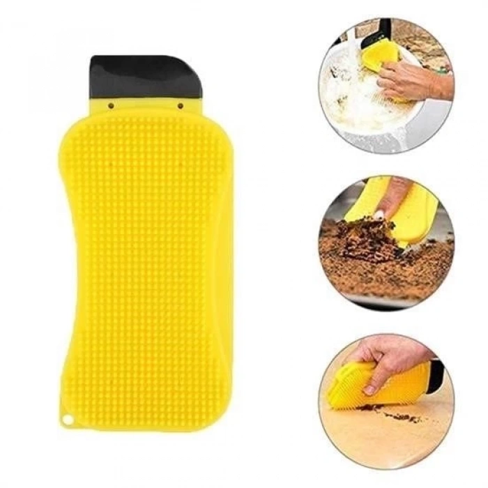 ÇOK SATAN Çok Fonksiyonlu Deterjan Hazneli Pratik Bulaşık Yıkama Fırçası