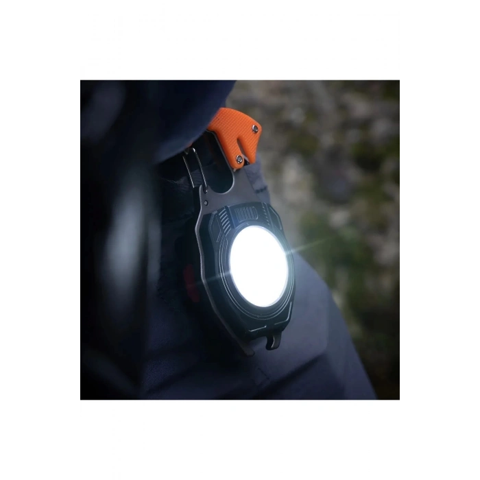 ÇOK SATAN Çok Fonksiyonlu Mini Led Lamba Anahtarlık Ve Çakmak Usb Şarjlı Kamp İçin Taşınabilir 7 Modlu