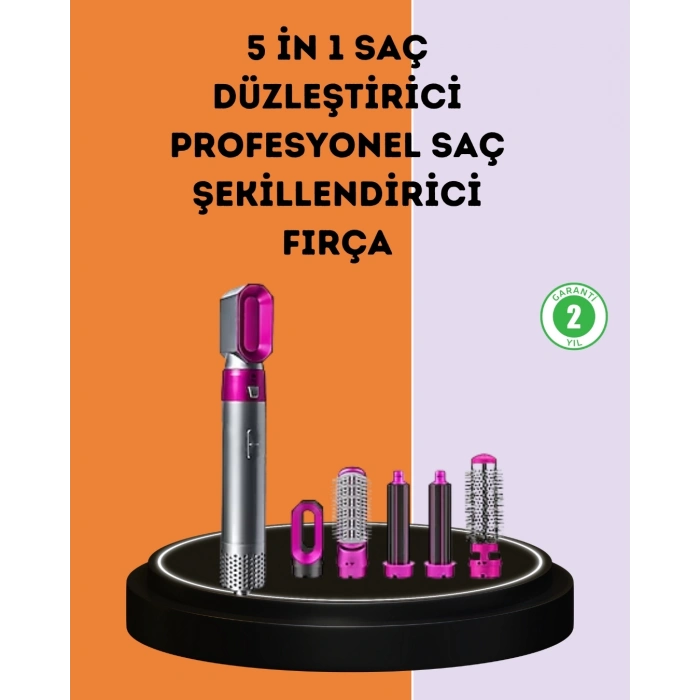 ÇOK SATAN Çok Fonksiyonlu Saç Kurutma ve Şekillendirme Makinesi 5 Başlık