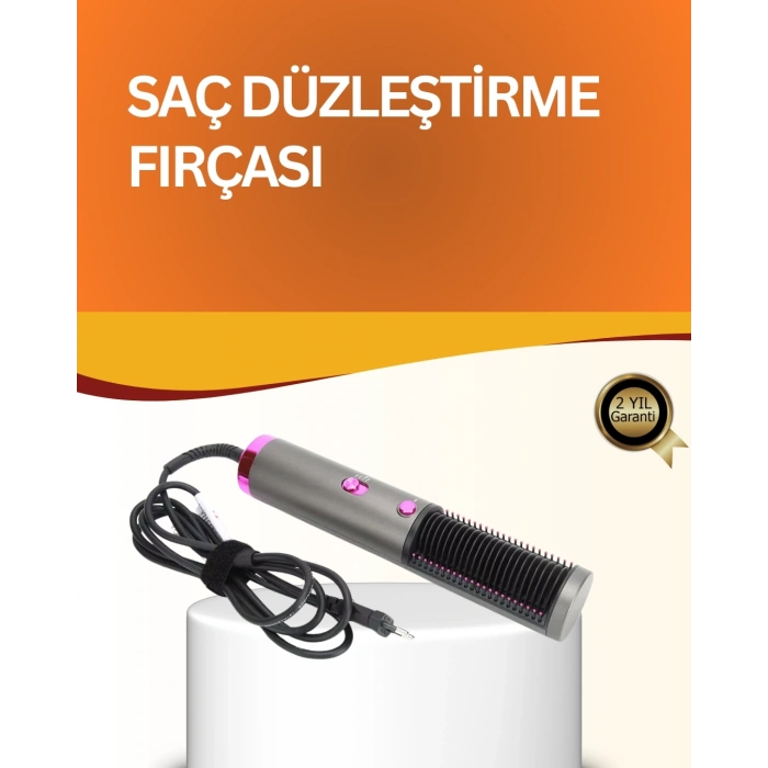 ÇOK SATAN Çok Yönlü Kullanıma Uygun Saç Kurutma ve Düzleştirme Fırçası