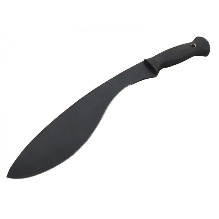 ÇOK SATAN Cold Steel Carbon V Çeliği Kukri / Kukry Dekoratif Bıçak 44 cm - Plastik Kaymaz Sap
