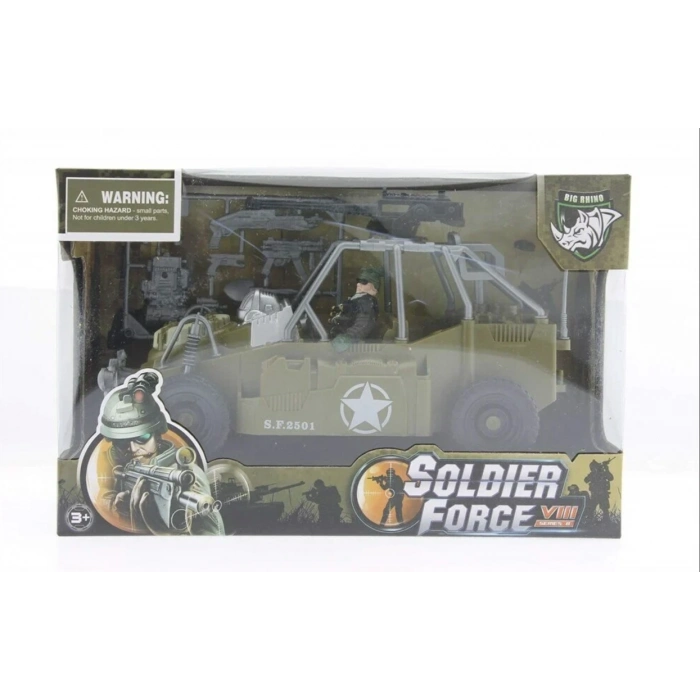ÇOK SATAN Combat Force Figür ve Askeri Buggy
