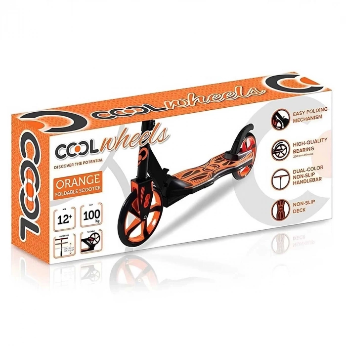 ÇOK SATAN Cool Wheels Scooter Turuncu