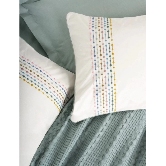 ÇOK SATAN Cotton Box Aura Çift Kişilik Pike Takımı Pebble Mint