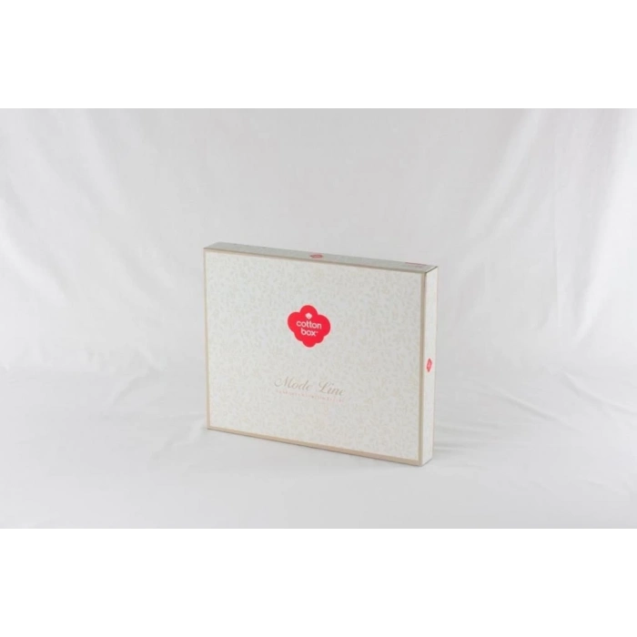 ÇOK SATAN Cotton Box Çift Kişilik Nevresim Takımı Leron Gri